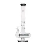 Human Grade Inline Tube Triple Ice Catch Glass Water Pipe - Haze Smoke Shop USA - Vaporizers Super Store