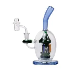 Human Grade Mushroom Globe Glass Rig - Haze Smoke Shop USA - Vaporizers Super Store