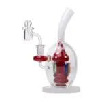 Human Grade Mushroom Globe Glass Rig - Haze Smoke Shop USA - Vaporizers Super Store