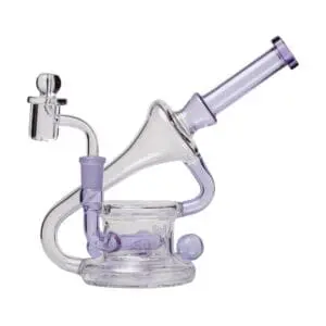 Human Grade Recycler 45 (Triple Marble) Glass Rig - Haze Smoke Shop USA - Vaporizers Super Store
