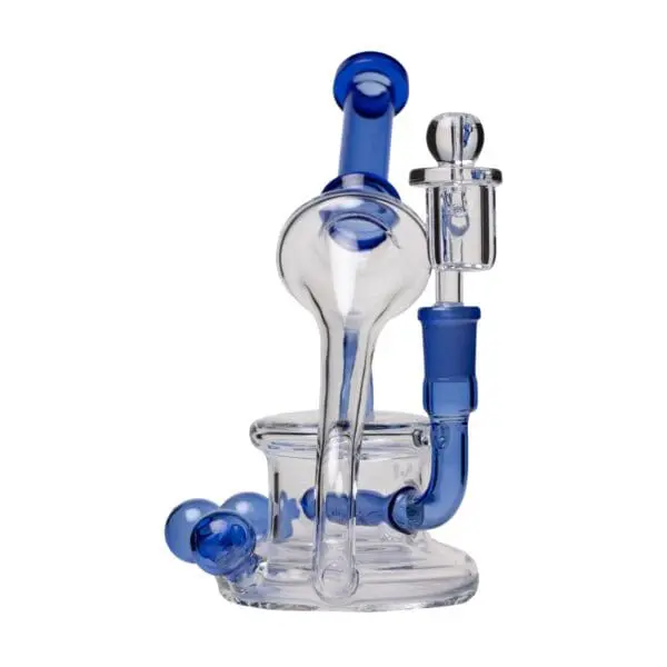 Human Grade Recycler 45 (Triple Marble) Glass Rig - Haze Smoke Shop USA - Vaporizers Super Store