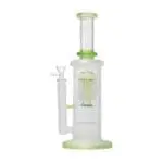 Human Grade Sacred Straight Sandblasted Glass Water Pipe - Haze Smoke Shop USA - Vaporizers Super Store