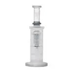 Human Grade Sacred Straight Sandblasted Glass Water Pipe - Haze Smoke Shop USA - Vaporizers Super Store