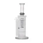 Human Grade Sacred Straight Sandblasted Glass Water Pipe - Haze Smoke Shop USA - Vaporizers Super Store