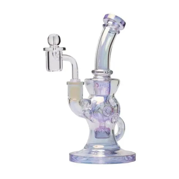 Human Grade Swiss Incycler Glass Rig Recycler Water Pipe - Haze Smoke Shop USA - Vaporizers Super Store