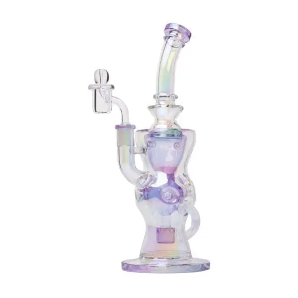 Human Grade Swiss Incycler Glass Water Pipe - Haze Smoke Shop USA - Vaporizers Super Store