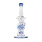 Human Grade Swiss Rig Glass Recycler Water Pipe - Haze Smoke Shop USA - Vaporizers Super Store