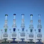 Jellyfish Sprinkler & Matrix Perc Glass Water Pipe - Haze Smoke Shop USA - Vaporizers Super Store