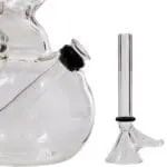 LA Pipes - Jacob's Ladder Crystal Clear Zong Bong - Haze Smoke Shop USA - Vaporizers Super Store