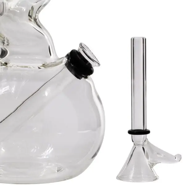 LA Pipes - Jacob's Ladder Crystal Clear Zong Bong - Haze Smoke Shop USA - Vaporizers Super Store