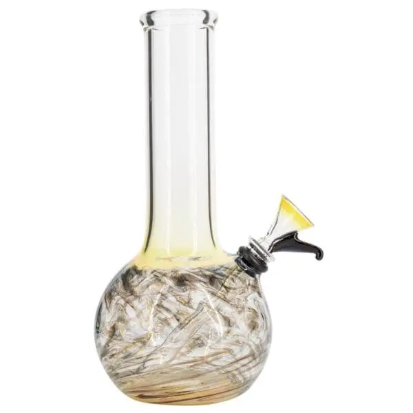 LA Pipes Raked Tiger Stripe Accented Beaker - Haze Smoke Shop USA - Vaporizers Super Store