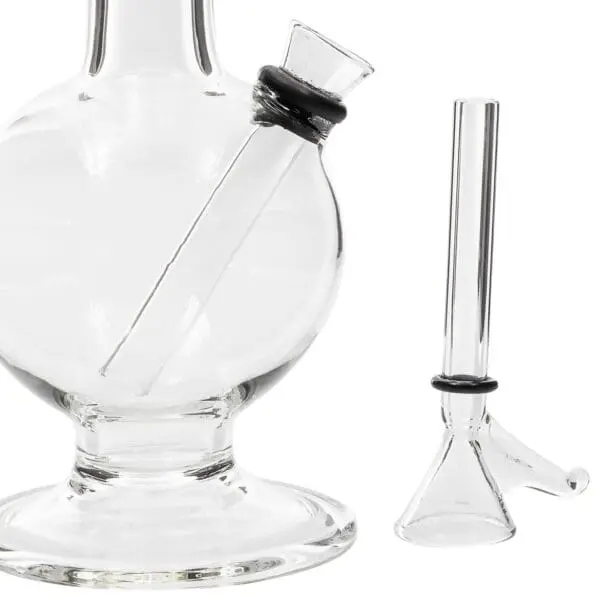 LA Pipes "The Icon" Glass Bubble Bong - Haze Smoke Shop USA - Vaporizers Super Store