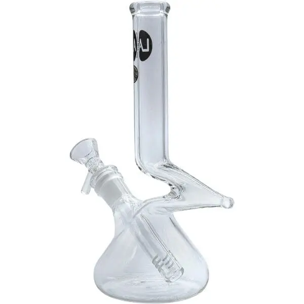 LA Pipes "The Zag" Beaker Zong Style Bong - Haze Smoke Shop USA - Vaporizers Super Store