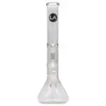 LA Pipes - Thick Glass Beaker Showerhead Perc Bong - Haze Smoke Shop USA - Vaporizers Super Store