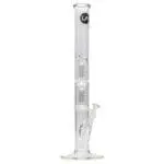 LA Pipes - Thick Glass Straight Showerhead Perc Bong - Haze Smoke Shop USA - Vaporizers Super Store