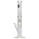 LA Pipes - Thick Glass Straight Showerhead Perc Bong - Haze Smoke Shop USA - Vaporizers Super Store