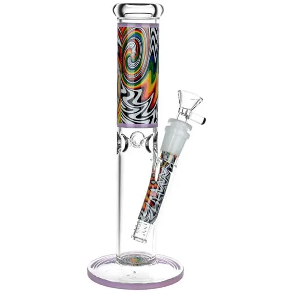 Lofty Visions Straight Tube Glass Water Pipe - Haze Smoke Shop USA - Vaporizers Super Store