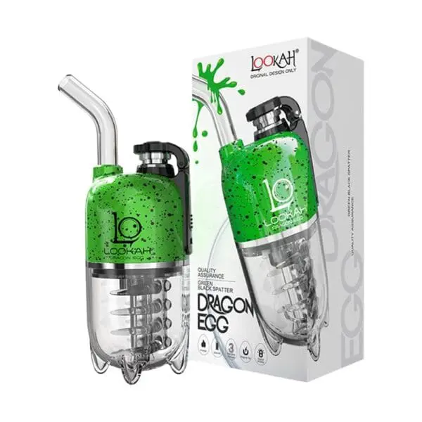 Lookah Dragon Egg E Rig Bubbler - Spatter Edition - Haze Smoke Shop USA - Vaporizers Super Store