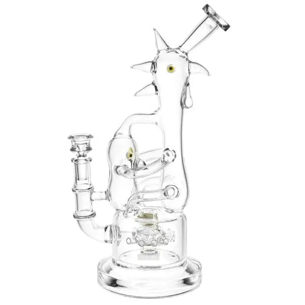 Lookah Glass Chicken Recycler Water Pipe - Haze Smoke Shop USA - Vaporizers Super Store