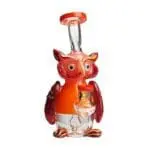 Lookah Glass Mini Nerdy Owl Water Pipe - Haze Smoke Shop USA - Vaporizers Super Store