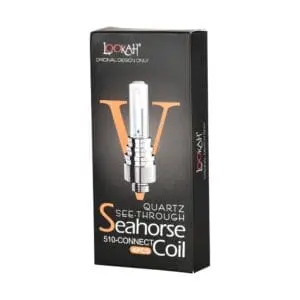 Lookah Seahorse Quartz See Through Coil - Haze Smoke Shop USA - Vaporizers Super Store