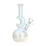 Lunar Glow Electroplated Glass Water Pipe - Haze Smoke Shop USA - Vaporizers Super Store