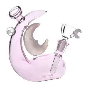 Lunar Lounger Glass Water Pipe - Haze Smoke Shop USA - Vaporizers Super Store