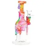 Masked Silicone & Glass Water Pipe - Haze Smoke Shop USA - Vaporizers Super Store