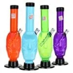 Moon Face Acrylic Water Pipe