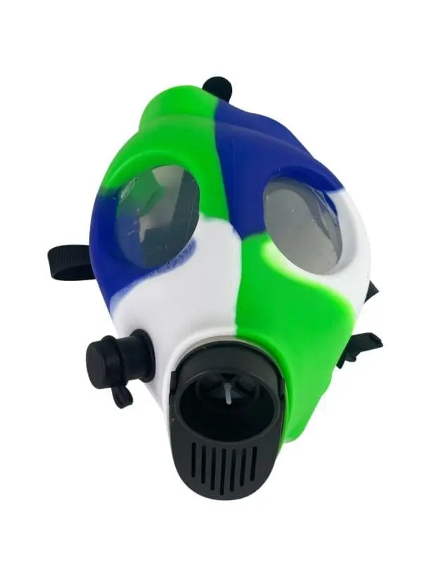 Multi-Colored Silicone Skull Gas Mask Bong - Haze Smoke Shop USA - Vaporizers Super Store