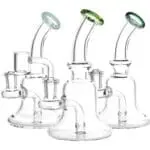 No Muss No Fuss Bell Style Glass Dab Rig - Haze Smoke Shop USA - Vaporizers Super Store