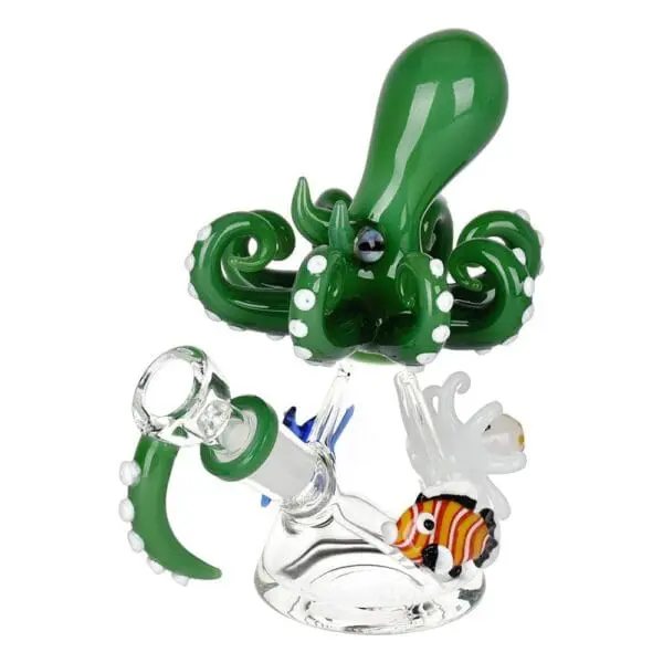 Octopus Reef Glass Water Pipe - Haze Smoke Shop USA - Vaporizers Super Store