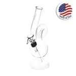 Phoenix Rising Upside Down Twisted Bubble Water Pipe