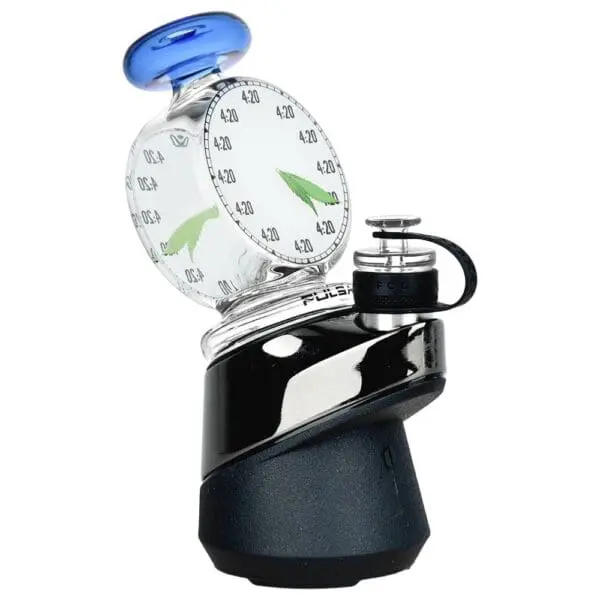 Pulsar 420 Timepiece Bubbler Attachment For Puffco Peak / Pro - Haze Smoke Shop USA - Vaporizers Super Store