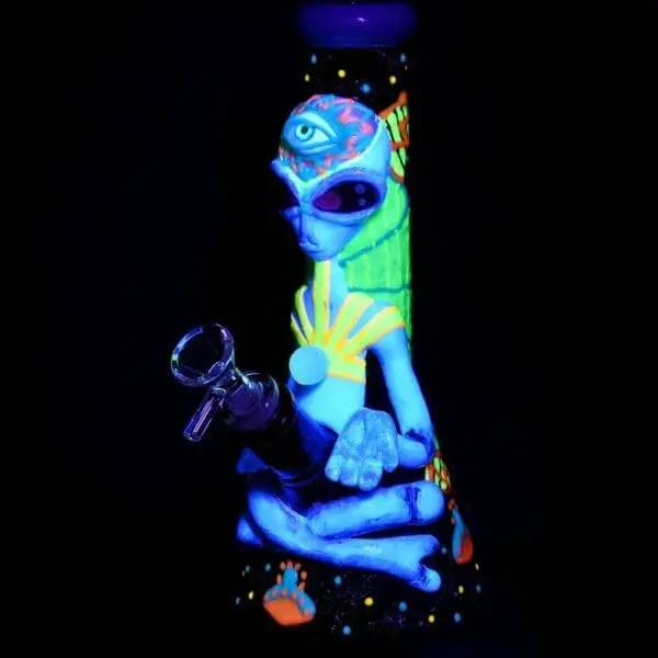 Pulsar Artist Series Glow Beaker Water Pipe - Haze Smoke Shop USA - Vaporizers Super Store
