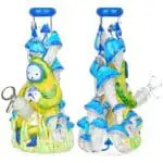 Pulsar Artist Series Glow Beaker Water Pipe - Haze Smoke Shop USA - Vaporizers Super Store
