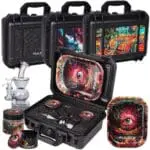 Pulsar Bent Neck Water Pipe Smoker's Hard Case Travel Set - Haze Smoke Shop USA - Vaporizers Super Store