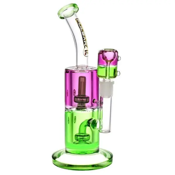 Pulsar Bicolor Glycerin Chugger Water Pipe - Haze Smoke Shop USA - Vaporizers Super Store