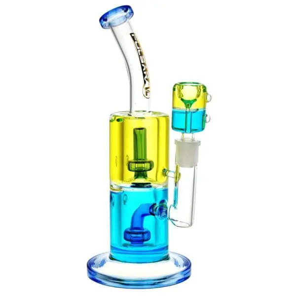 Pulsar Bicolor Glycerin Chugger Water Pipe - Haze Smoke Shop USA - Vaporizers Super Store
