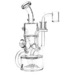 Pulsar Debonaire Diamond Triple Perc Glass Recycler Dab Rig - Haze Smoke Shop USA - Vaporizers Super Store