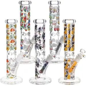 Pulsar Design Series Straight Tube Glass Water Pipe - Haze Smoke Shop USA - Vaporizers Super Store