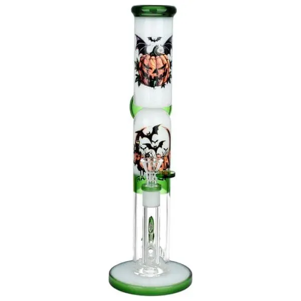 Pulsar Double Stacked Halloween Glass Water Pipe - Haze Smoke Shop USA - Vaporizers Super Store