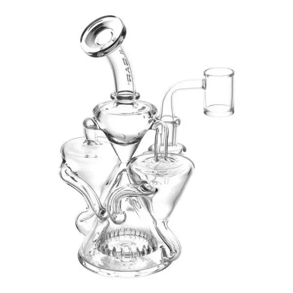 Pulsar Dual Recycler Glass Dab Rig - Haze Smoke Shop USA - Vaporizers Super Store