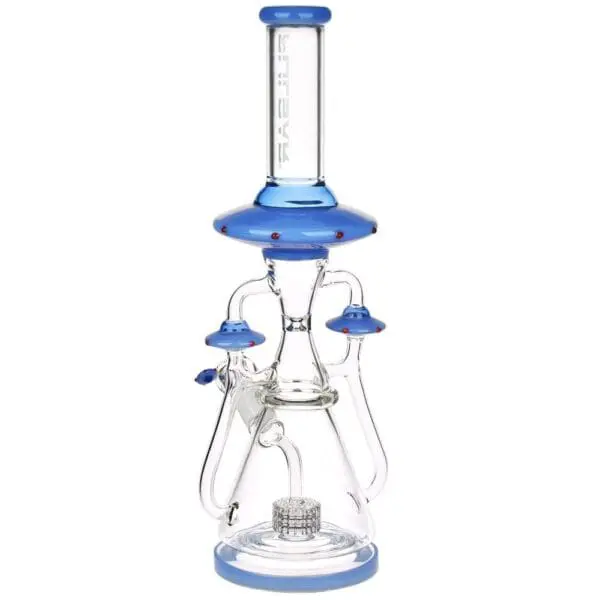 Pulsar Far Out Visitors Recycler Glass Water Pipe - Haze Smoke Shop USA - Vaporizers Super Store