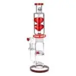 Pulsar Glycerin Hearts Glass Water Pipe with Gem Hearts - Haze Smoke Shop USA - Vaporizers Super Store