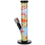 Pulsar Inside Print Straight Tube Glass Water Pipe - Haze Smoke Shop USA - Vaporizers Super Store