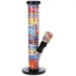 Pulsar Inside Print Straight Tube Glass Water Pipe - Haze Smoke Shop USA - Vaporizers Super Store