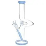 Pulsar Kinked Marble Straight Tube Glass Water Pipe - Haze Smoke Shop USA - Vaporizers Super Store