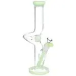 Pulsar Kinked Marble Straight Tube Glass Water Pipe - Haze Smoke Shop USA - Vaporizers Super Store