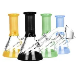 Pulsar Mini Bi-Color Beaker 45D Rig - Haze Smoke Shop USA - Vaporizers Super Store